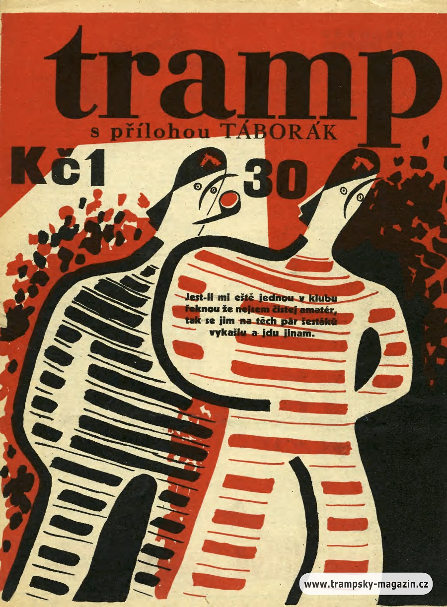 Czech Tramp (Tramping) News Covers from 1930 | Trampské Správy