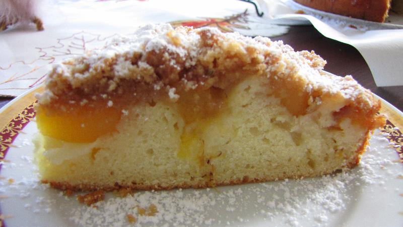 Harvest Peach Crumb Cake 