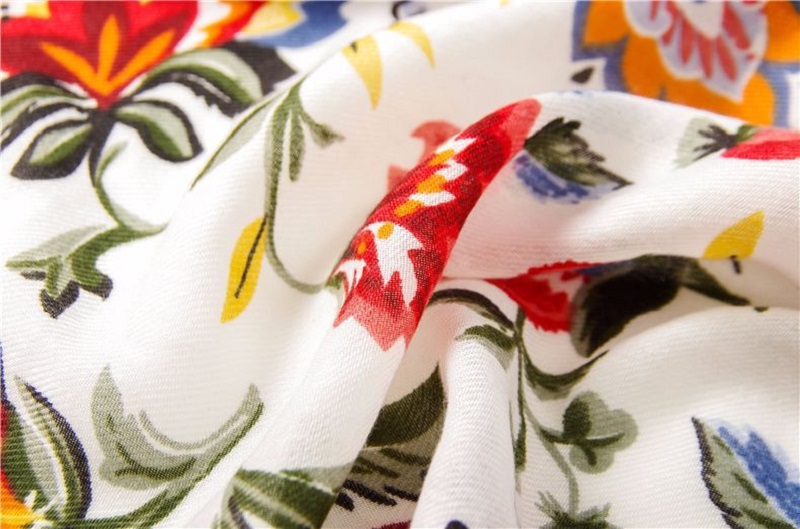 Czech, Moravian and Slovak Pattern Inspired Folk Scarf | Everything ...